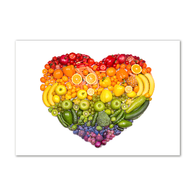 Bild auf glas Gemüseherz