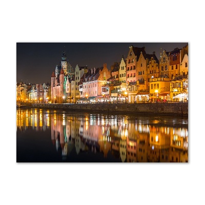 Foto glasbild Danzig, Polen