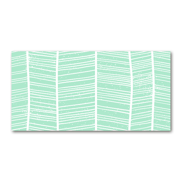 Glasbild Fischgrätmuster