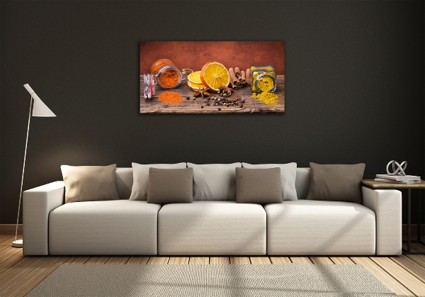 Bild auf glas Gewürzmischung