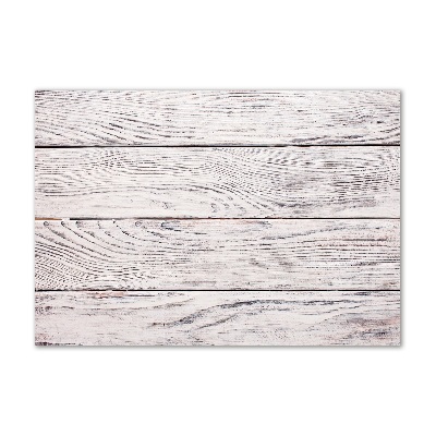 Glasbild Holzwand