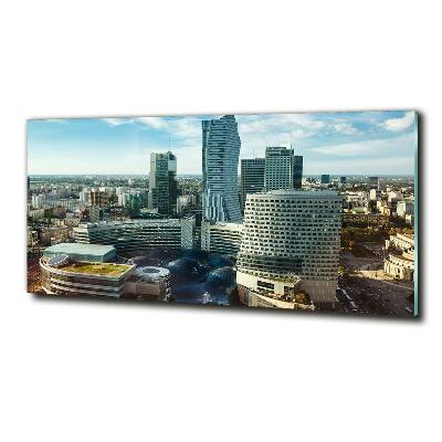 Bild auf glas Warschau, Polen