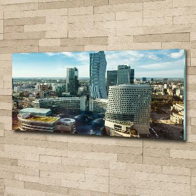 Bild auf glas Warschau, Polen