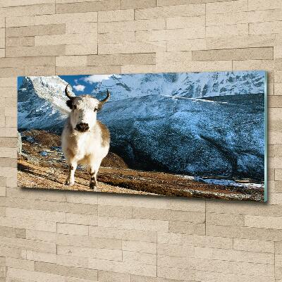 Foto glasbild Wie Berge