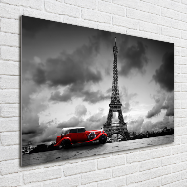 Bild auf glas Eiffelturm Paris