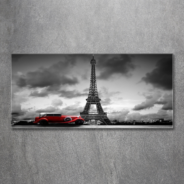 Bild auf glas Eiffelturm Paris