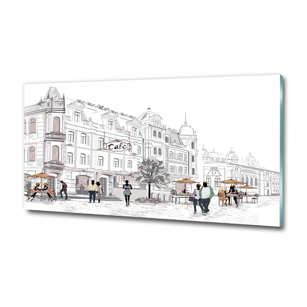 Foto glasbild Altstadt