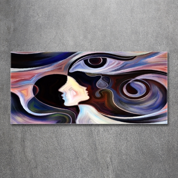 Bild auf glas Abstraktion