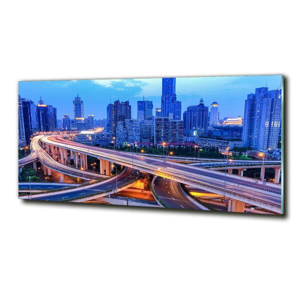 Foto glasbild Viadukt