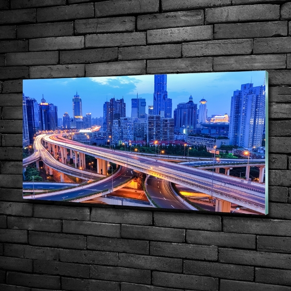 Foto glasbild Viadukt