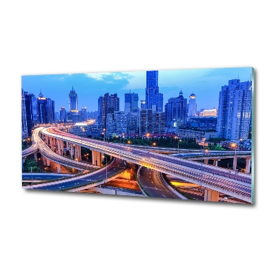 Foto glasbild Viadukt