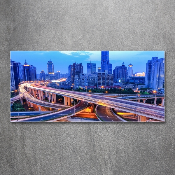 Foto glasbild Viadukt