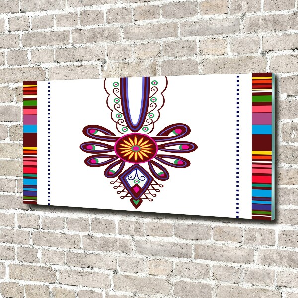 Bild auf glas Polnisches Volksmuster