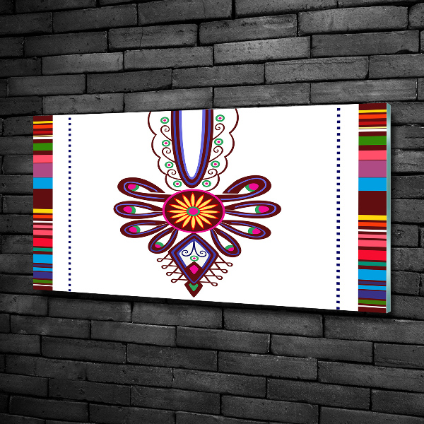 Bild auf glas Polnisches Volksmuster