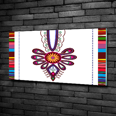 Bild auf glas Polnisches Volksmuster