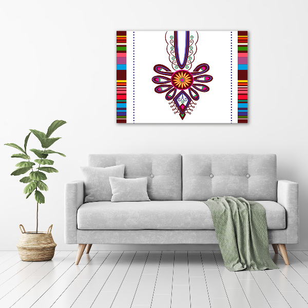 Bild auf glas Polnisches Volksmuster