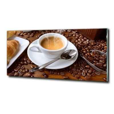 Glasbild Aromatischer Kaffee