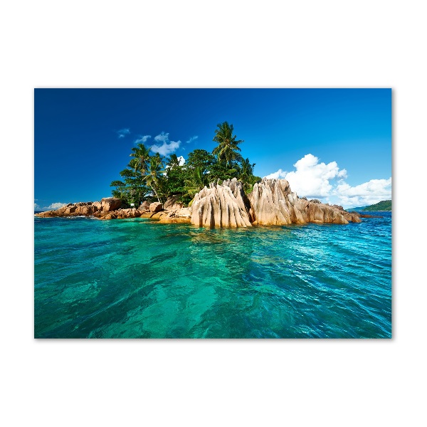 Bild auf glas Tropische Insel