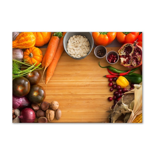 Bild auf glas Herbstgemüse