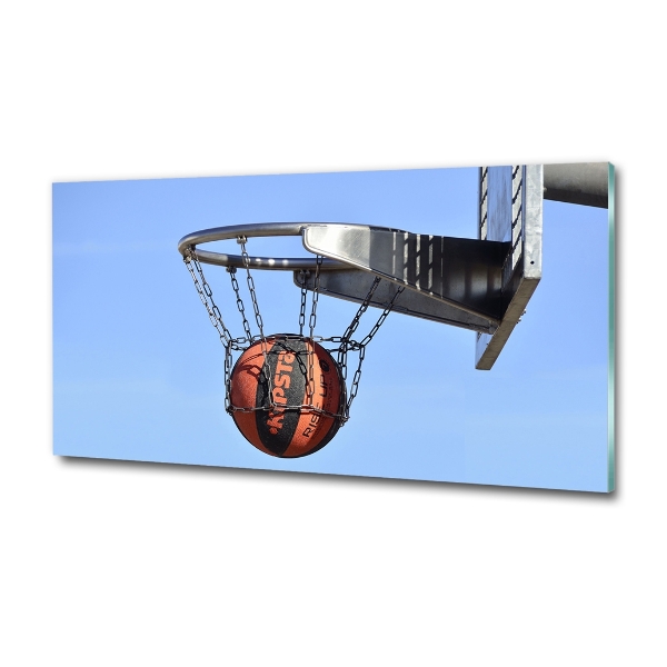 Bild auf glas Basketball