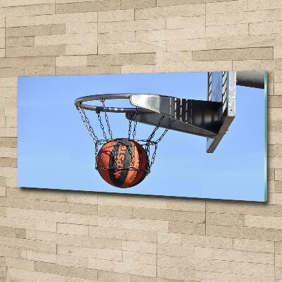 Bild auf glas Basketball