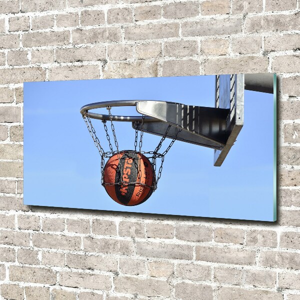 Bild auf glas Basketball