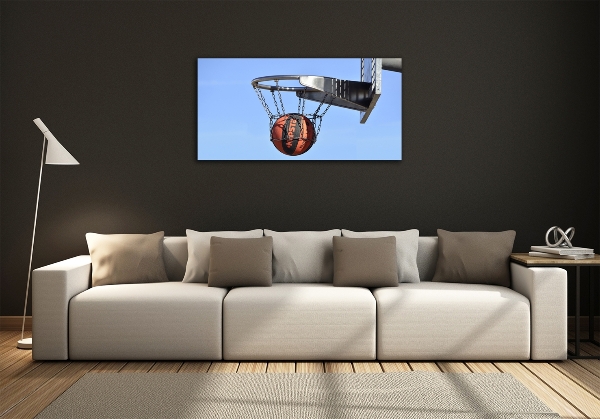 Bild auf glas Basketball