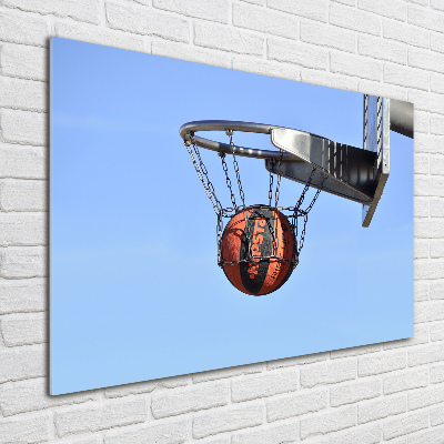 Bild auf glas Basketball