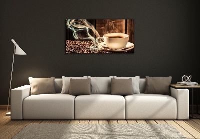 Bild auf glas Aromatischer Kaffee