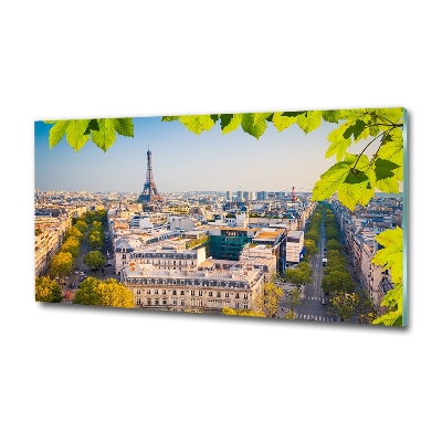 Glasbild Paris