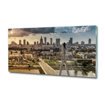 Bild auf glas Warschau, Polen