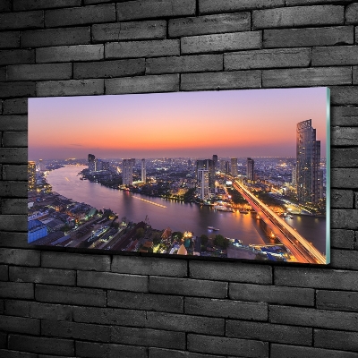 Foto glasbild Bangkok West