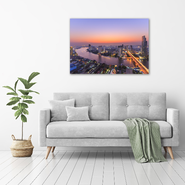 Foto glasbild Bangkok West