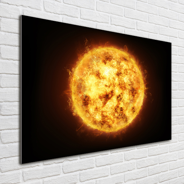 Bild auf glas Sonne