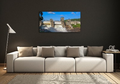 Bild auf glas Staudamm