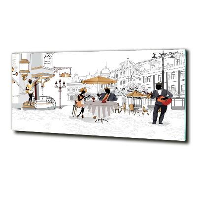 Bild auf glas Kaffeehaus