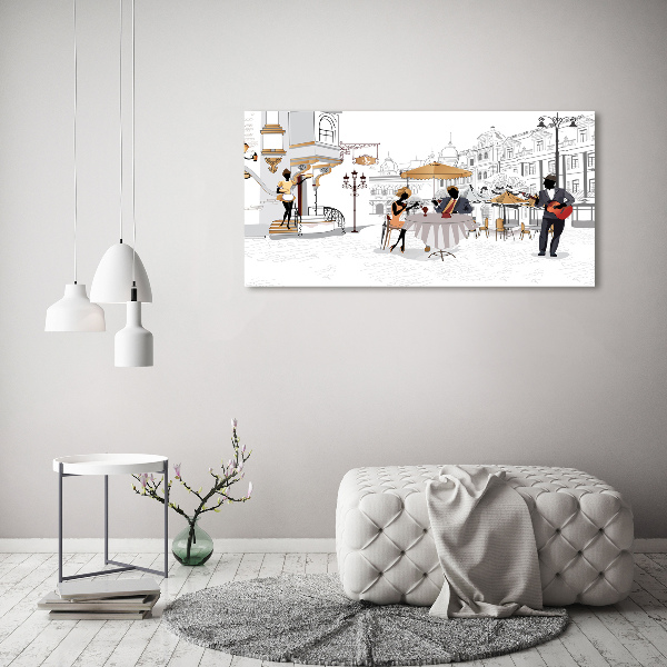 Bild auf glas Kaffeehaus