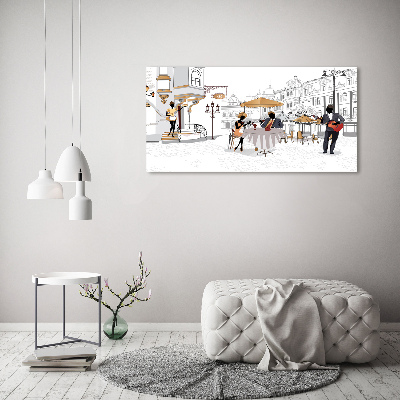 Bild auf glas Kaffeehaus