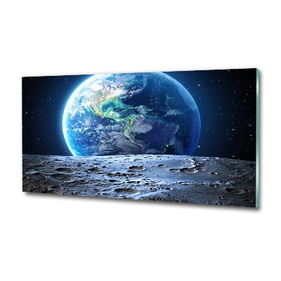 Foto glasbild Planet Erde