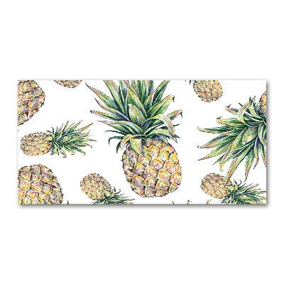 Glasbild Ananas
