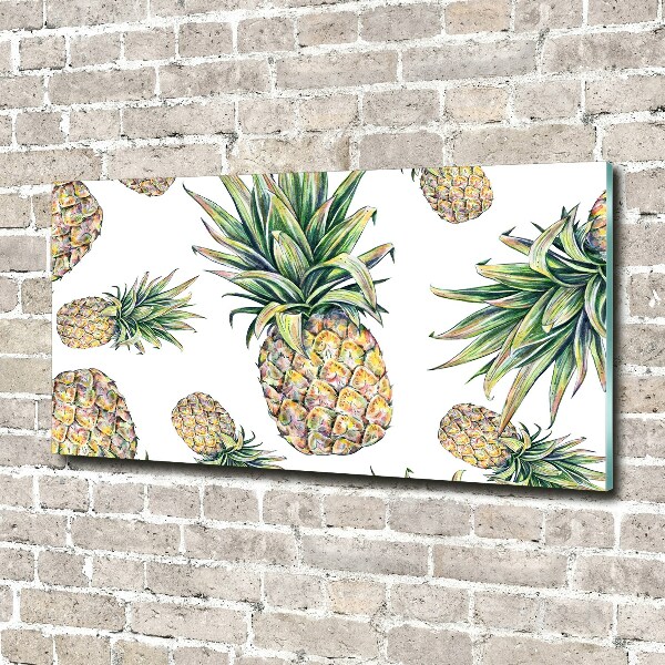 Glasbild Ananas