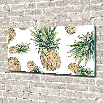 Glasbild Ananas