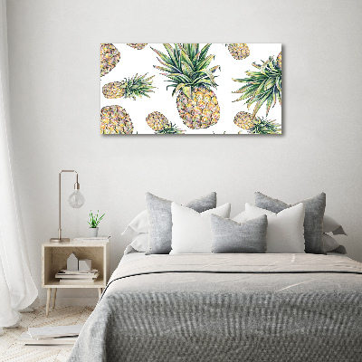 Glasbild Ananas