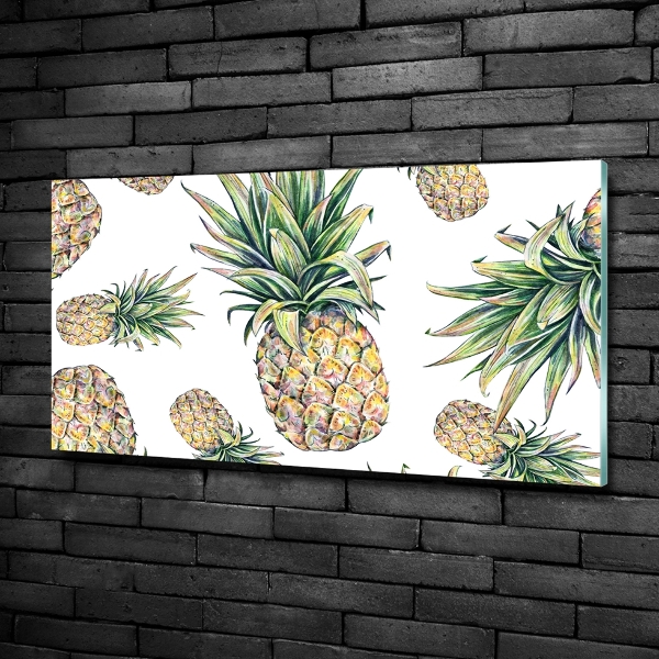 Glasbild Ananas