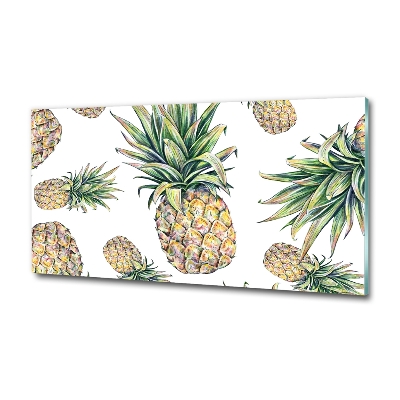 Glasbild Ananas