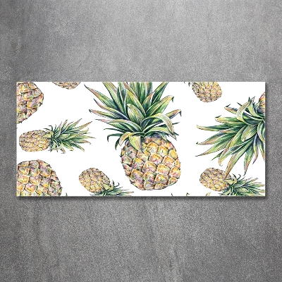 Glasbild Ananas