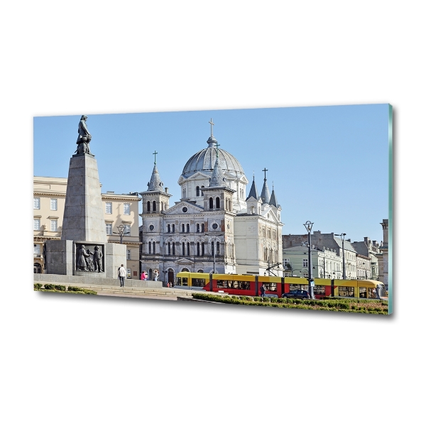 Bild auf glas Freiheitsplatz Łódź