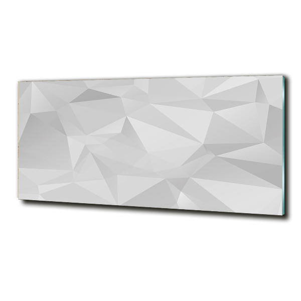 Foto glasbild Abstrakte Dreiecke