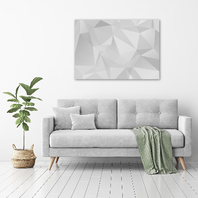 Foto glasbild Abstrakte Dreiecke