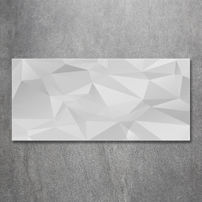 Foto glasbild Abstrakte Dreiecke